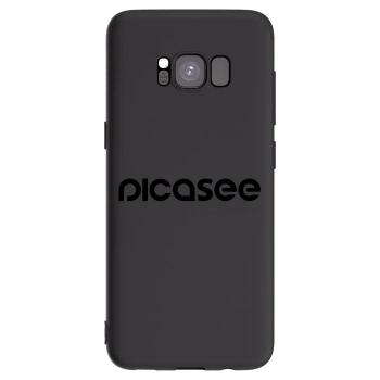 Picasee husă neagră din silicon pentru Samsung Galaxy S8 G950F - Picasee - new logo - black