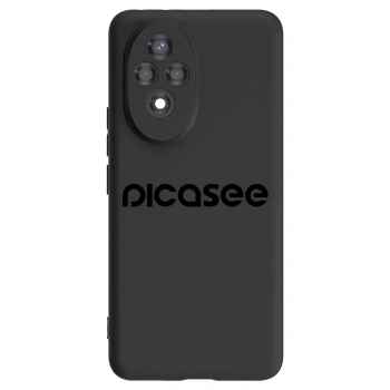 Picasee husă neagră din silicon pentru Honor 200 5G - Picasee - new logo - black