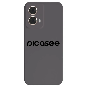 Picasee husă neagră din silicon pentru Motorola Moto G85 - Picasee - new logo - black