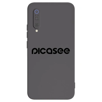 Husă pentru Xiaomi Mi 9 - Picasee - new logo - black
