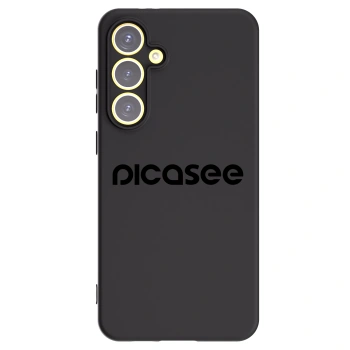 Picasee husă neagră din silicon pentru Samsung Galaxy S24 FE S721B - Picasee - new logo - black
