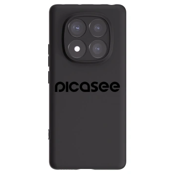 Picasee husă neagră din silicon pentru Xiaomi Redmi Note 14 Pro+ 5G - Picasee - new logo - black