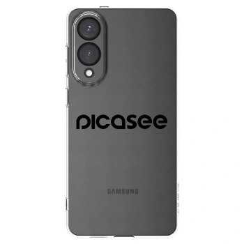 Picasee husă transparentă din silicon pentru Samsung Galaxy S25 Edge 5G - Picasee - new logo - black