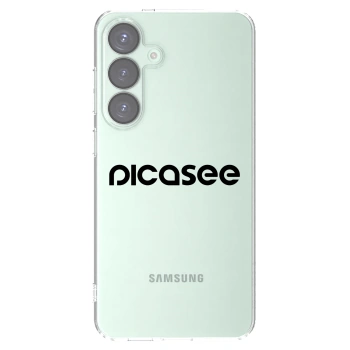 Picasee husă transparentă din silicon pentru Samsung Galaxy S25+ 5G - Picasee - new logo - black