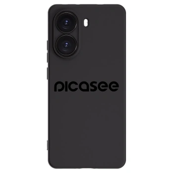 Picasee husă neagră din silicon pentru Xiaomi Poco X7 Pro 5G - Picasee - new logo - black