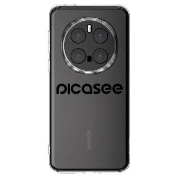 Picasee husă transparentă din silicon pentru Honor Magic7 Pro 5G - Picasee - new logo - black