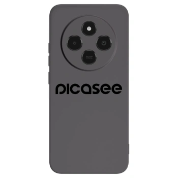 Picasee husă neagră din silicon pentru Xiaomi Poco C75 - Picasee - new logo - black