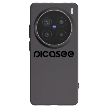 Picasee husă neagră din silicon pentru Vivo X200 Pro - Picasee - new logo - black