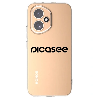 Picasee husă transparentă din silicon pentru Honor 400 5G - Picasee - new logo - black