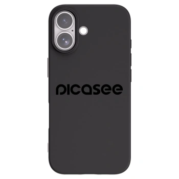 Picasee husă neagră din silicon pentru Apple iPhone 17 - Picasee - new logo - black