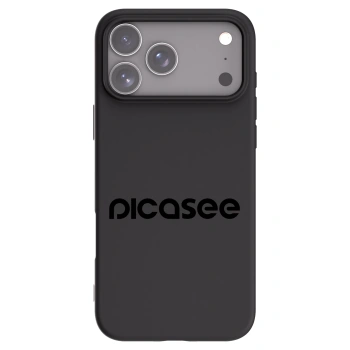 Picasee husă neagră din silicon pentru Apple iPhone 17 Pro Max - Picasee - new logo - black
