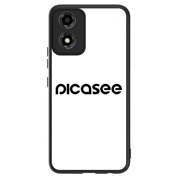 Husă pentru Motorola Moto E14 - Picasee - new logo - black