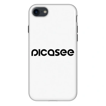 Husă pentru Apple iPhone 8 - Picasee - new logo - black