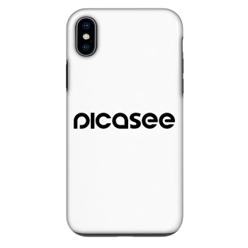 Husă pentru Apple iPhone XS Max - Picasee - new logo - black