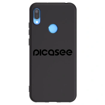 Husă pentru Huawei Y6 2019 - Picasee - new logo - black