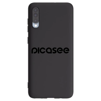 Picasee husă neagră din silicon pentru Samsung Galaxy A70 A705F - Picasee - new logo - black