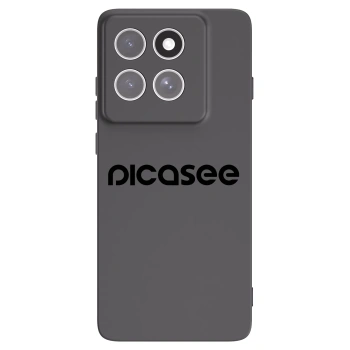 Picasee husă neagră din silicon pentru Motorola Edge 60 Pro - Picasee - new logo - black