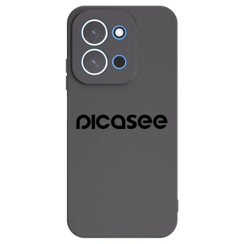 Picasee husă neagră din silicon pentru Xiaomi Redmi 15C 4G - Picasee - new logo - black