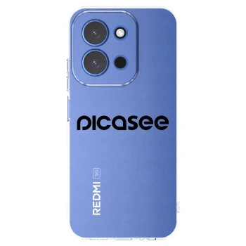 Picasee husă transparentă din silicon pentru Xiaomi Redmi 15C 4G - Picasee - new logo - black