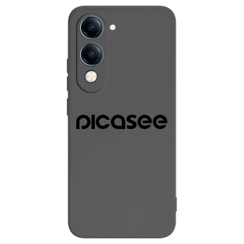 Picasee husă neagră din silicon pentru Vivo Y29s 5G - Picasee - new logo - black