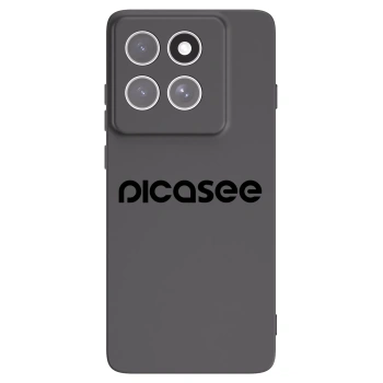 Picasee husă neagră din silicon pentru Motorola Edge 60 Fusion - Picasee - new logo - black