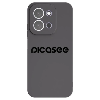Picasee husă neagră din silicon pentru Xiaomi Redmi 15C 5G - Picasee - new logo - black