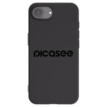 Picasee husă neagră din silicon pentru Apple iPhone 17e - Picasee - new logo - black