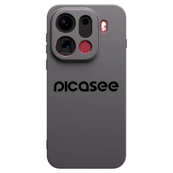 Picasee husă neagră din silicon pentru OPPO Find X9 Pro - Picasee - new logo - black