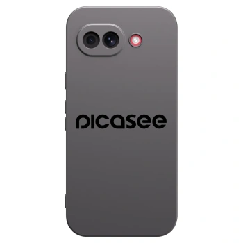 Picasee husă neagră din silicon pentru Google Pixel 10a - Picasee - new logo - black