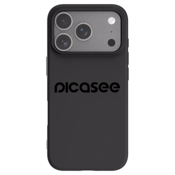 Picasee husă neagră din silicon pentru Apple iPhone 18 Pro - Picasee - new logo - black