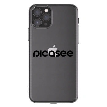 Picasee husă transparentă din silicon pentru Apple iPhone 11 Pro - Picasee - new logo - black