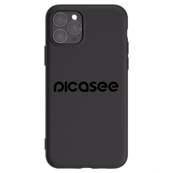 Picasee husă neagră din silicon pentru Apple iPhone 11 Pro - Picasee - new logo - black
