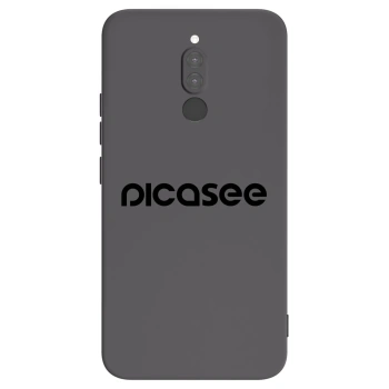 Husă pentru Xiaomi Redmi 8 - Picasee - new logo - black