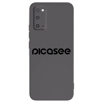 Picasee husă neagră din silicon pentru Samsung Galaxy S20 G980F - Picasee - new logo - black
