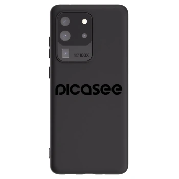 Picasee husă neagră din silicon pentru Samsung Galaxy S20 Ultra 5G G988F - Picasee - new logo - black