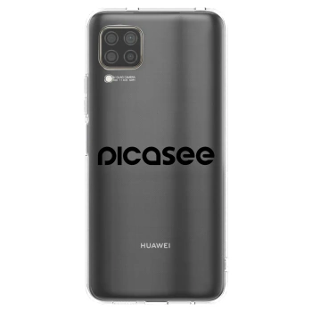 Picasee husă transparentă din silicon pentru Huawei P40 Lite - Picasee - new logo - black