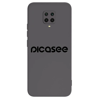 Picasee husă neagră din silicon pentru Xiaomi Redmi Note 9 Pro - Picasee - new logo - black