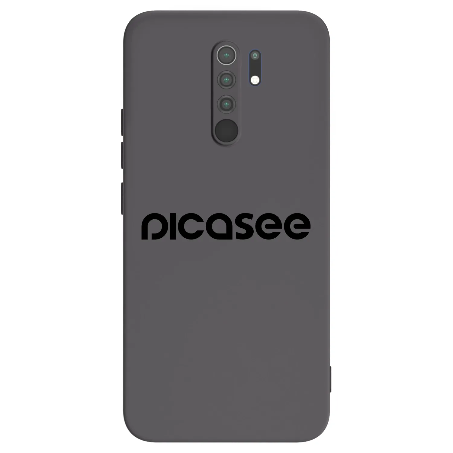 Picasee husă neagră din silicon pentru Xiaomi Redmi 9 - Picasee - new logo - black