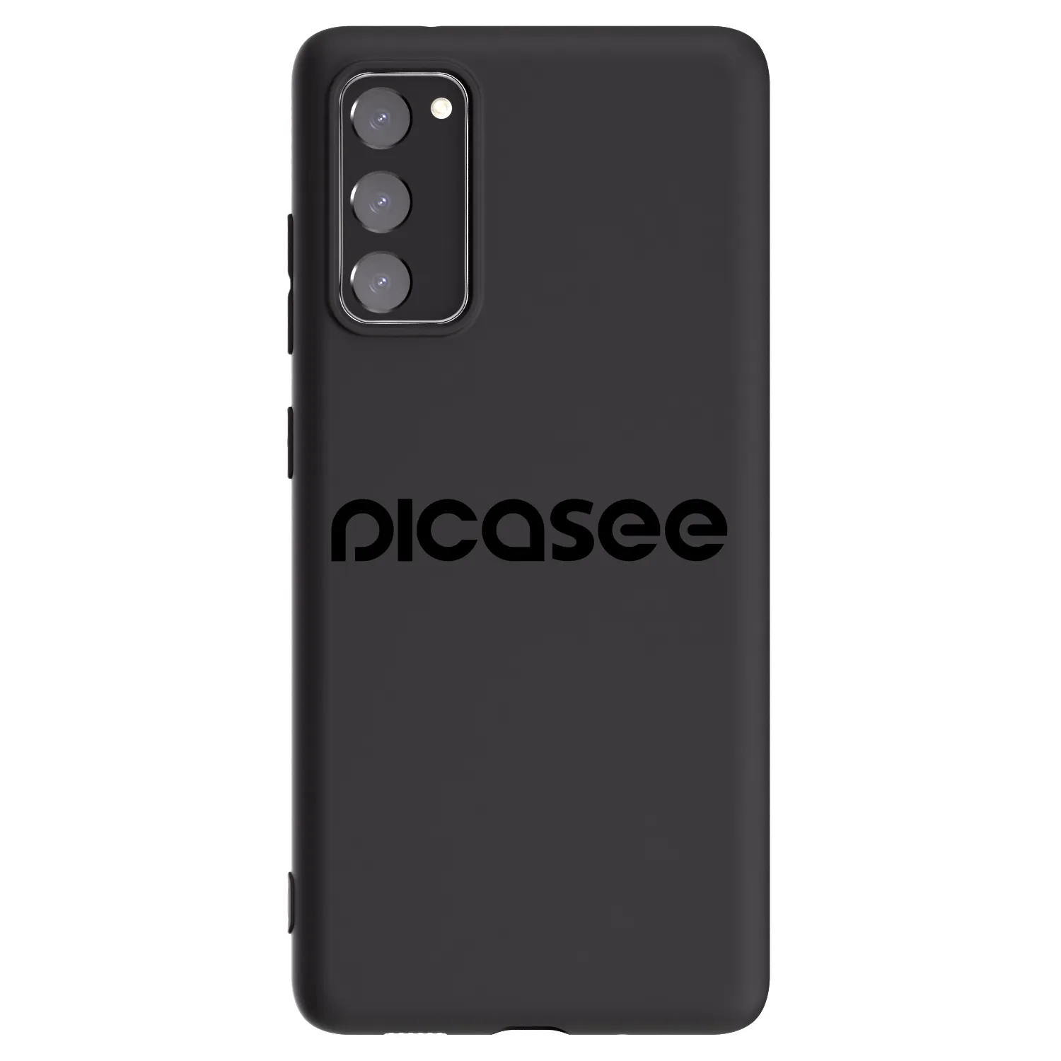 Picasee husă neagră din silicon pentru Samsung Galaxy S20 FE - Picasee - new logo - black