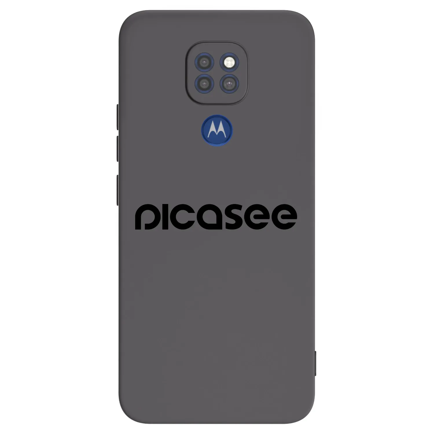 Picasee husă neagră din silicon pentru Motorola Moto G9 Play - Picasee - new logo - black