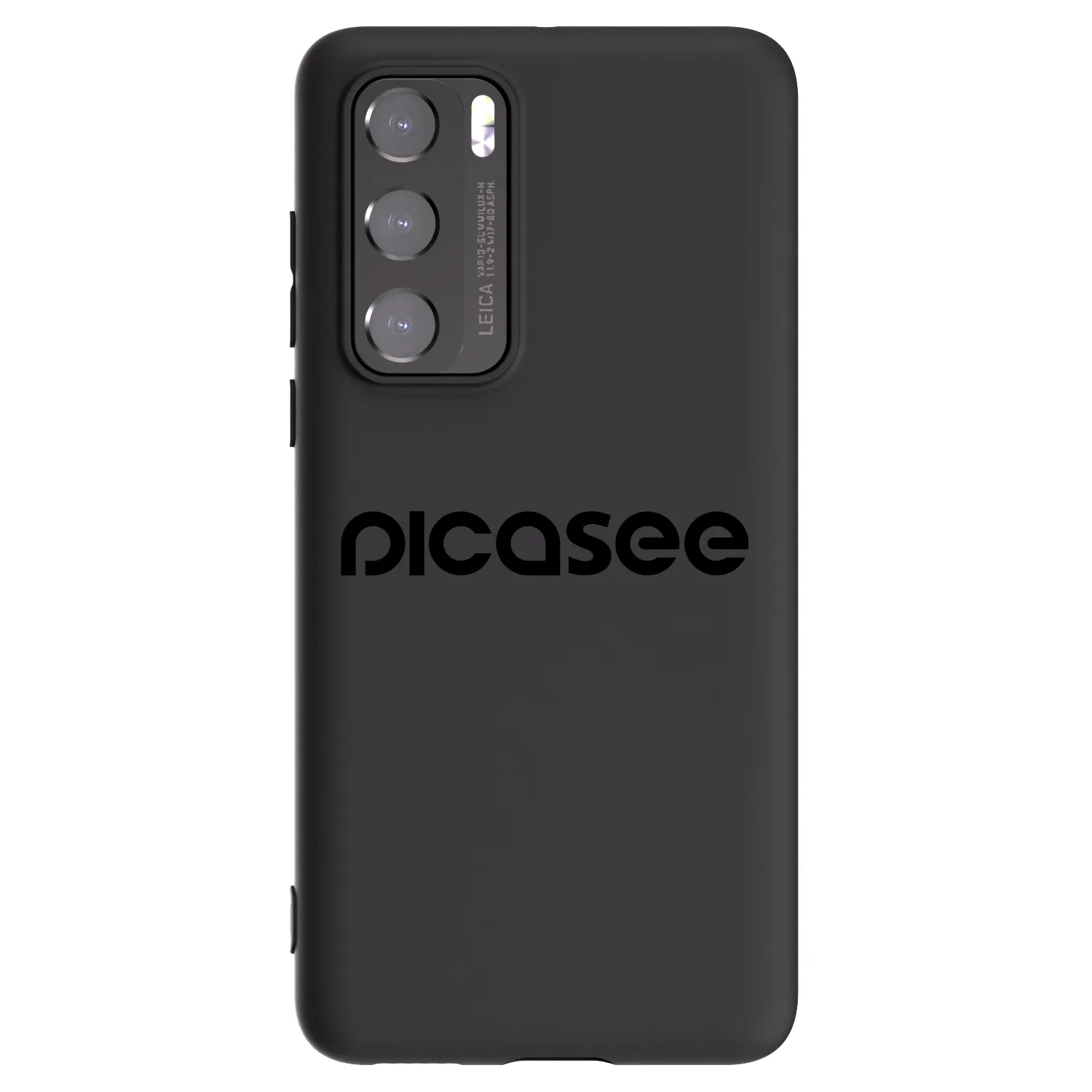 Picasee husă neagră din silicon pentru Huawei P40 - Picasee - new logo - black