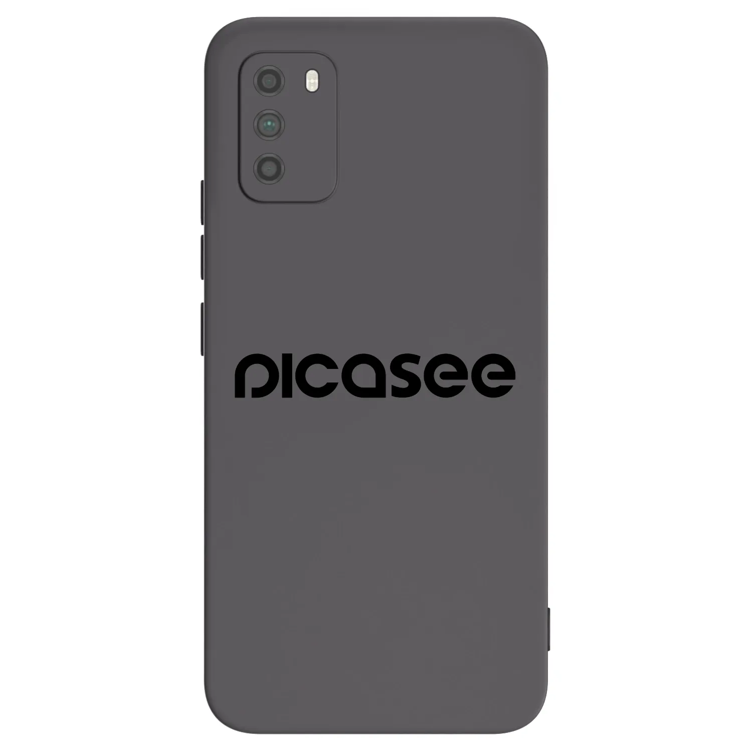 Picasee husă neagră din silicon pentru Xiaomi Poco M3 - Picasee - new logo - black