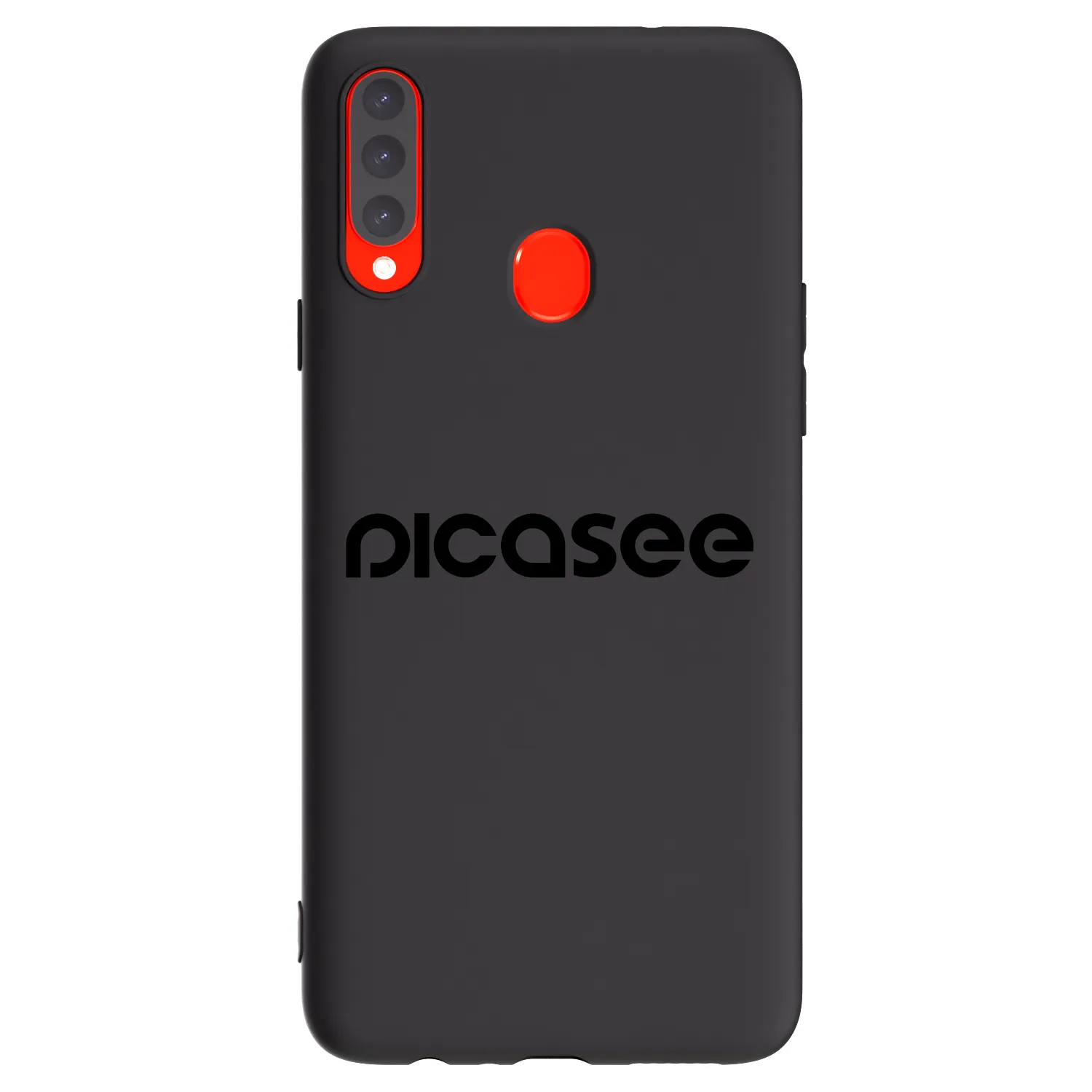 Picasee husă neagră din silicon pentru Samsung Galaxy A20s - Picasee - new logo - black