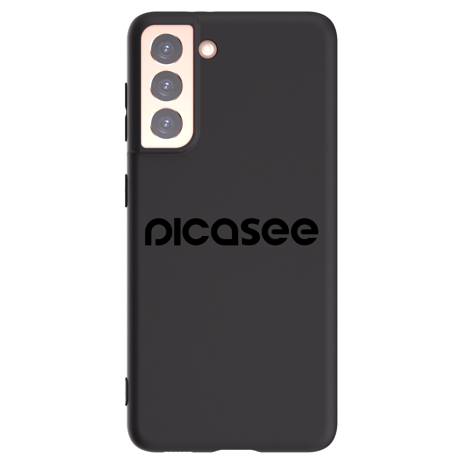 Picasee husă neagră din silicon pentru Samsung Galaxy S21 5G G991B - Picasee - new logo - black