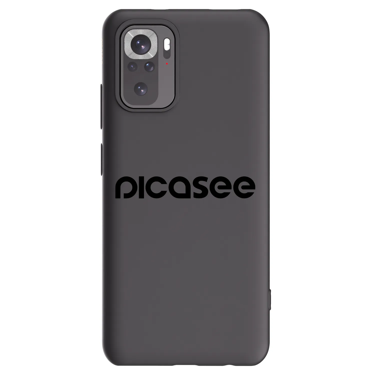 Picasee husă neagră din silicon pentru Xiaomi Redmi Note 10 - Picasee - new logo - black
