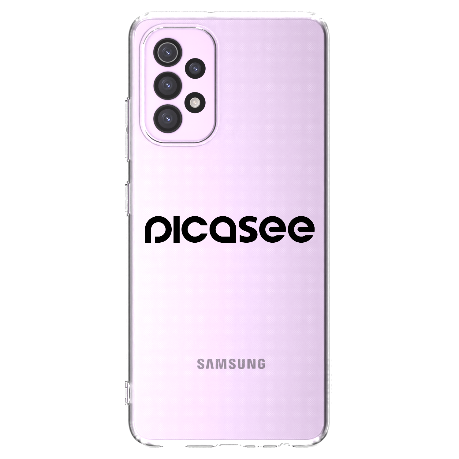 Picasee husă transparentă din silicon pentru Samsung Galaxy A32 5G A326B - Picasee - new logo - black