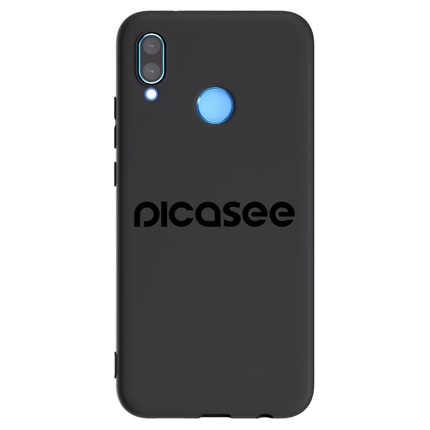 Picasee husă neagră din silicon pentru Huawei P20 Lite - Picasee - new logo - black