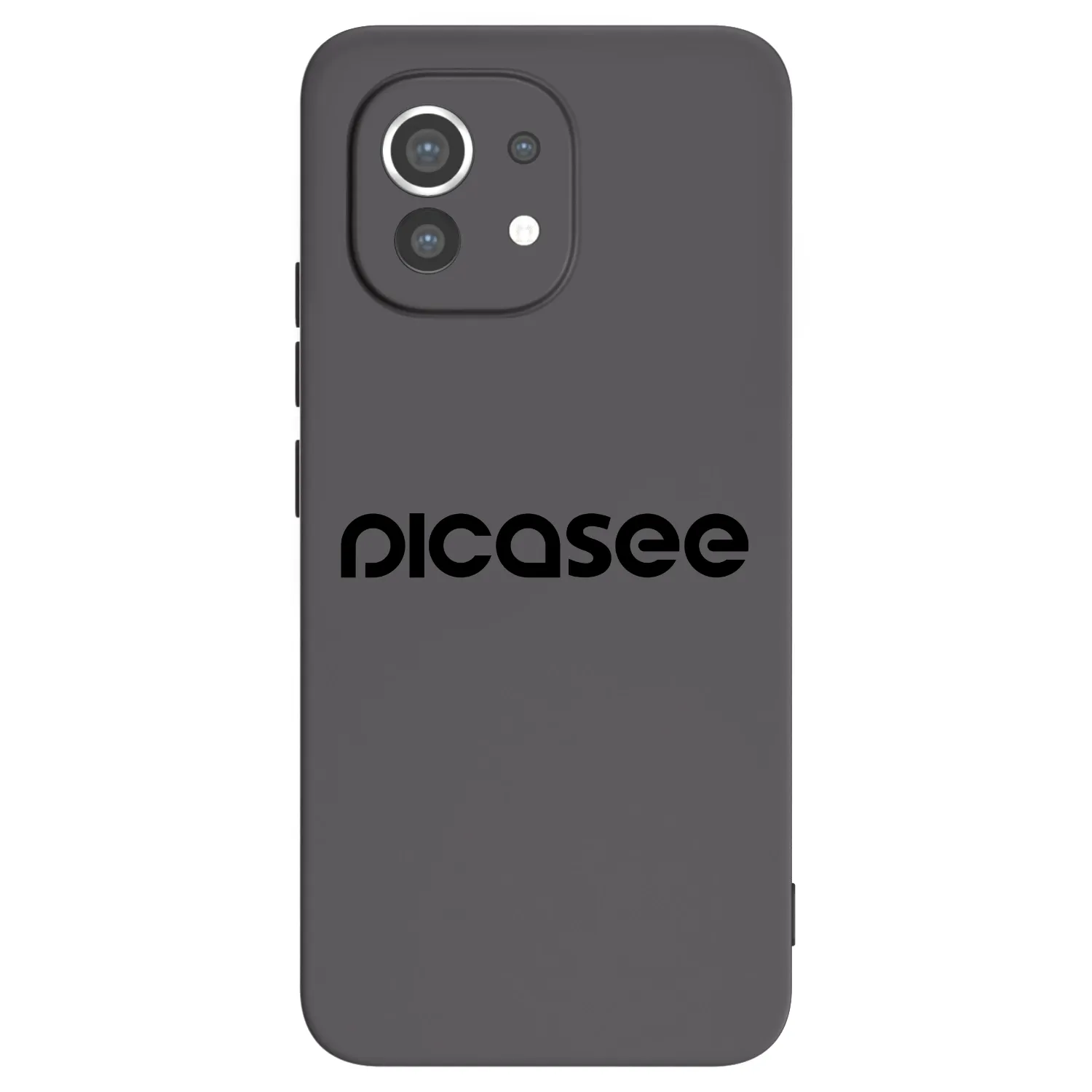 Picasee husă neagră din silicon pentru Xiaomi Mi 11 - Picasee - new logo - black