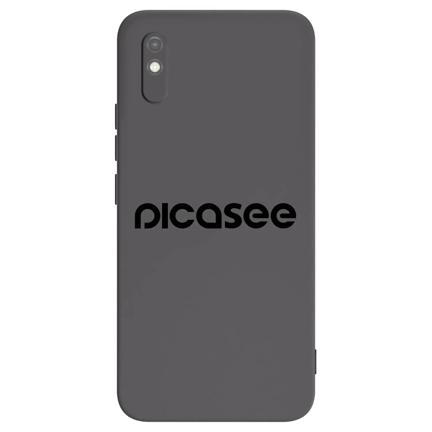 Picasee husă neagră din silicon pentru Xiaomi Redmi 9AT - Picasee - new logo - black