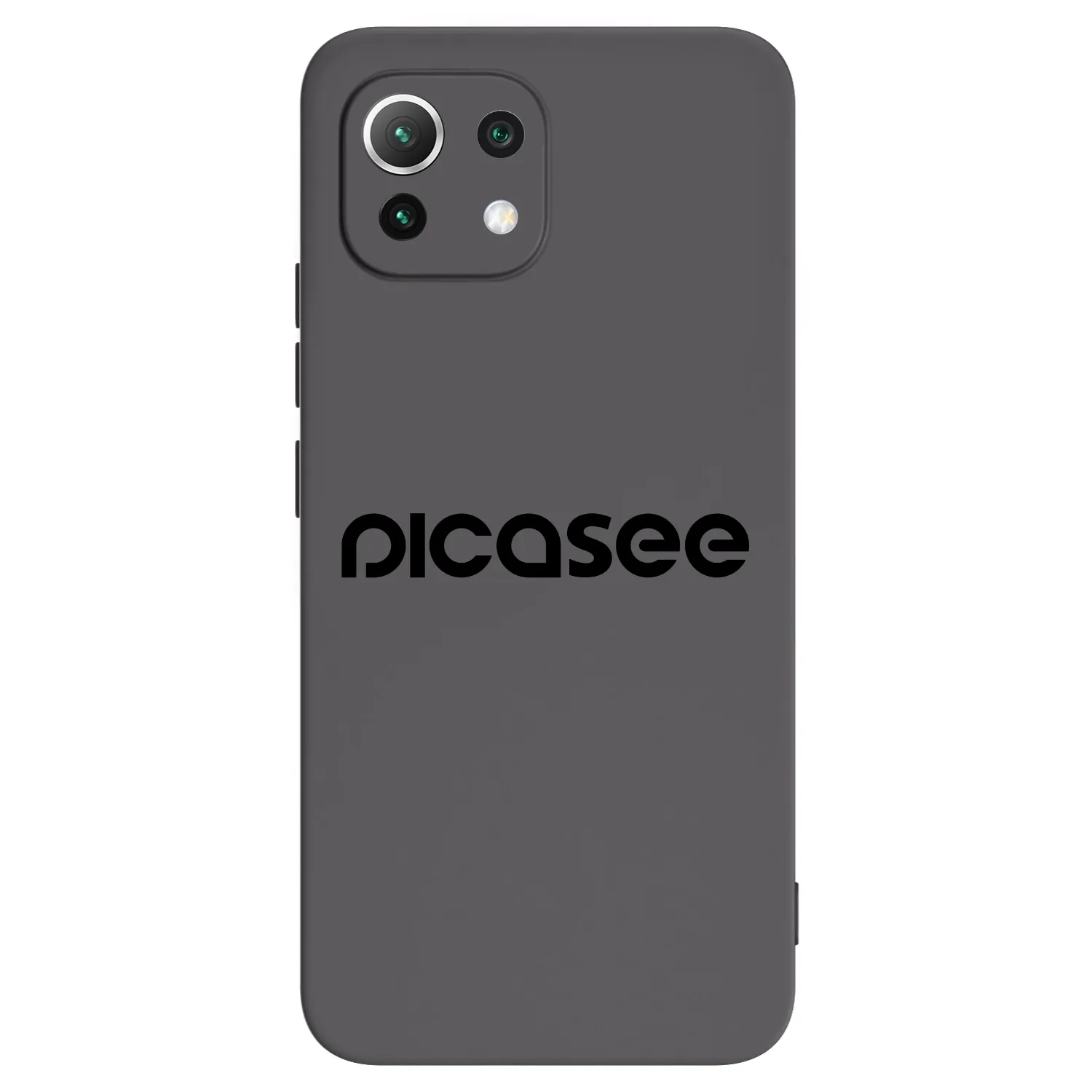 Picasee husă neagră din silicon pentru Xiaomi Mi 11 Lite - Picasee - new logo - black